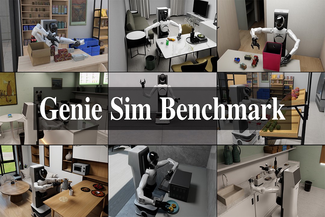 再掀开源浪潮！黄金城机器人发布并开源仿真评测工具Genie Sim Benchma...